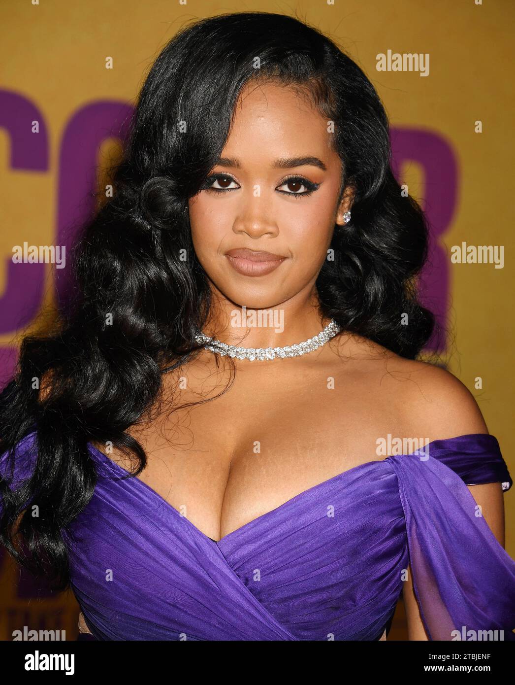 LOS ANGELES, CALIFORNIA - DECEMBER 06: Gabriella Wilson aka H.E.R