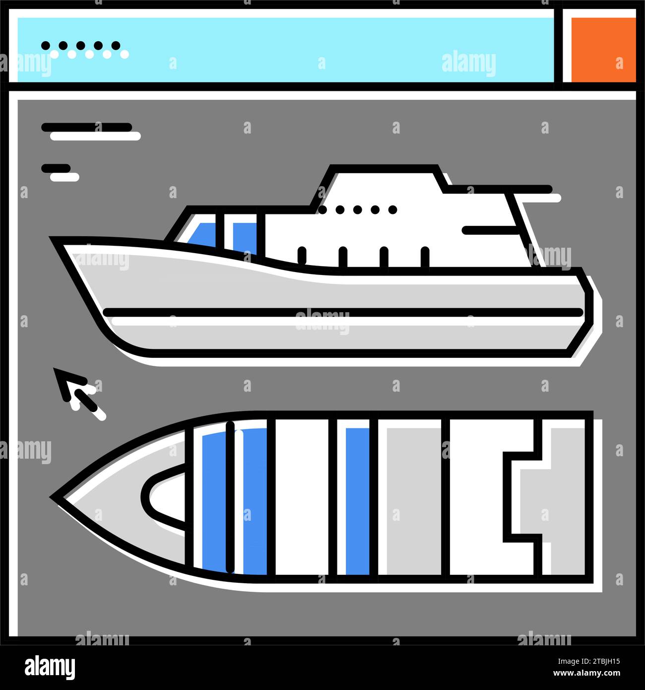 Vessel engine room Stock Vector Images - Alamy