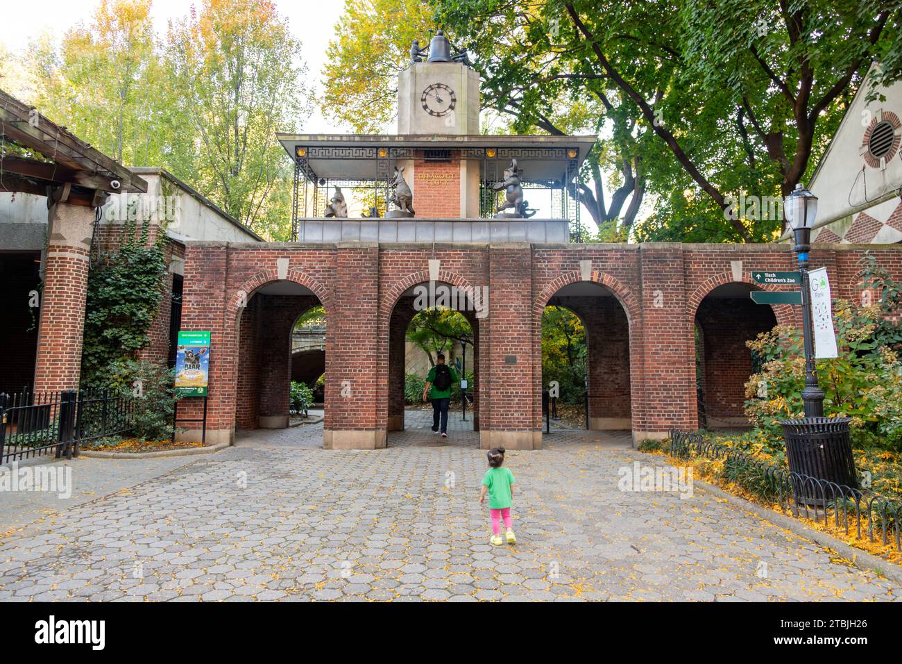 Delacorte Music Clock in Central Park Zoo, New York City, United States