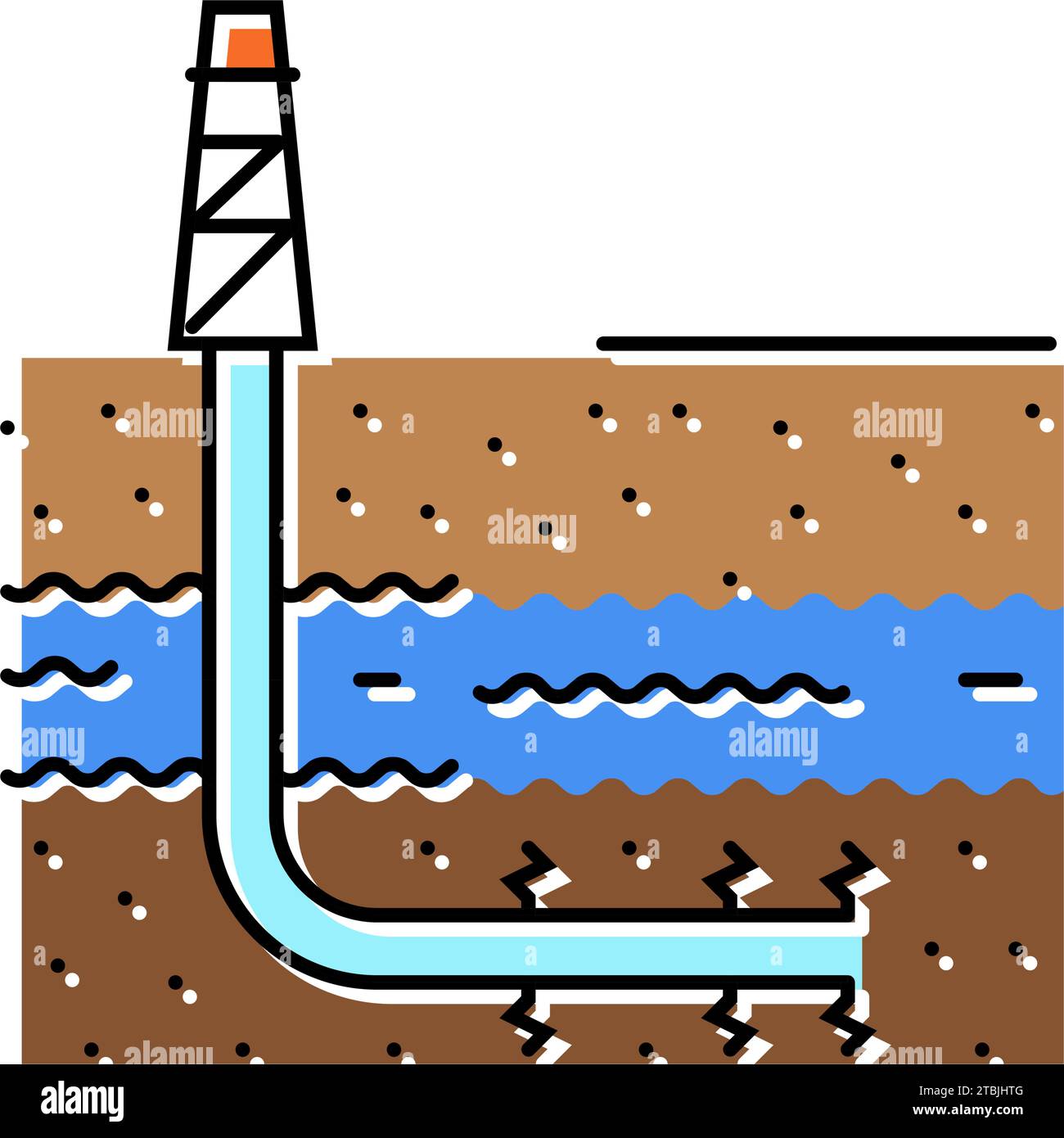 Fracturing Stock Vector Images Alamy