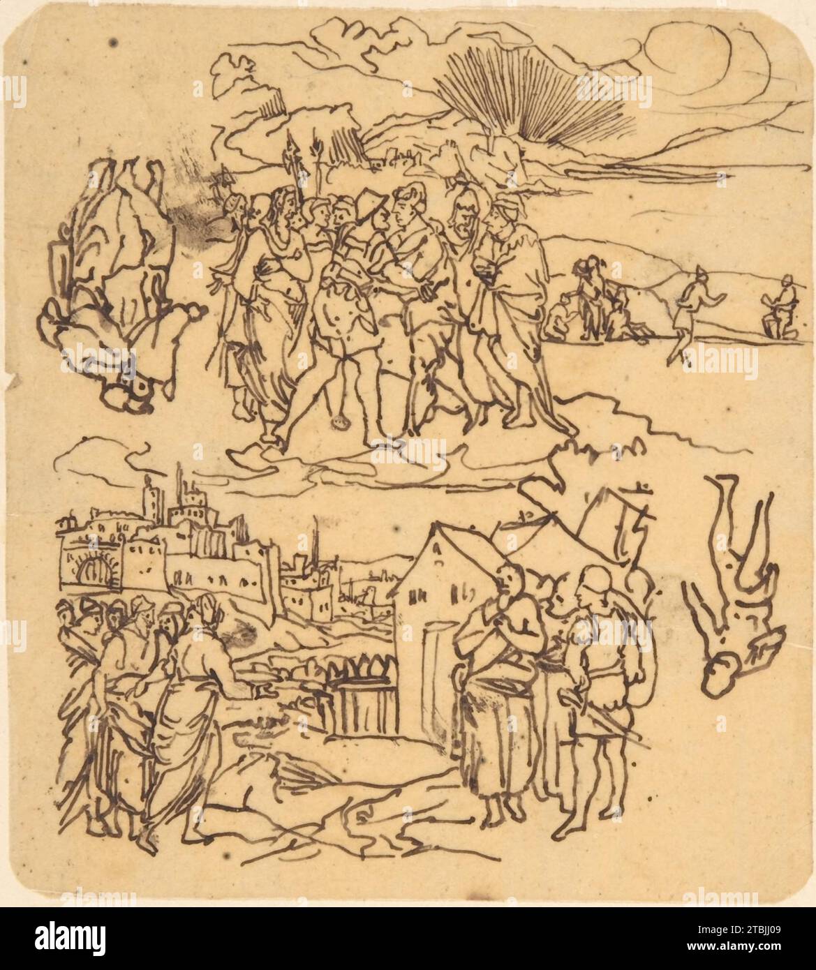 The biblical sketches hi-res stock photography and images - Alamy