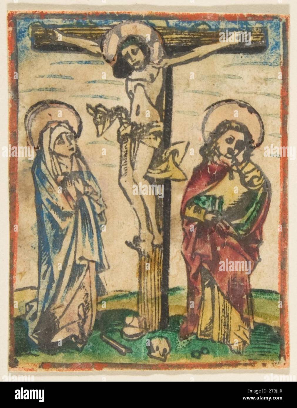 Christ on the Cross with The Virgin and Saint John 1931 by Anonymous ...