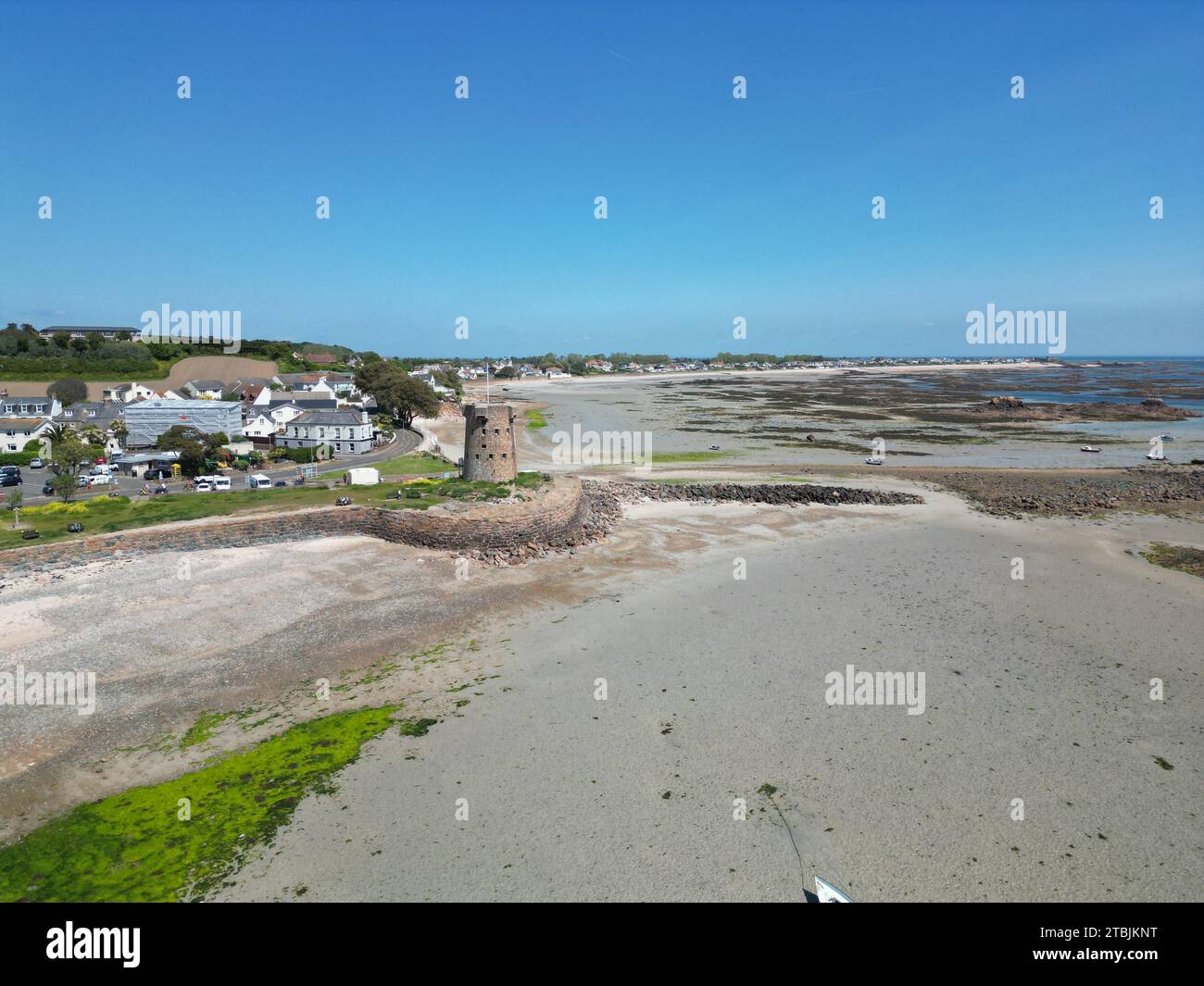 Jersey channel islands aerial hi-res stock photography and images - Alamy