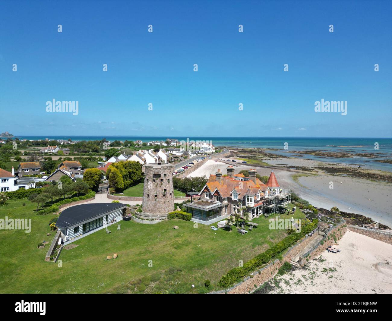 Channel islands aerial hi-res stock photography and images - Alamy