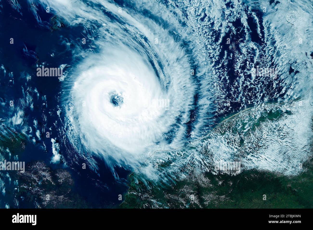 Satellite view super typhoon hi-res stock photography and images - Alamy