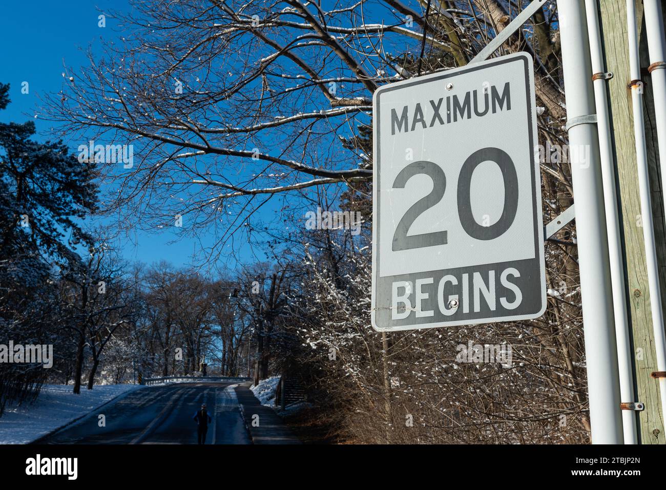 ビンテージ 大判ロードサイン 「SPEED LIMIT 25」 スピード