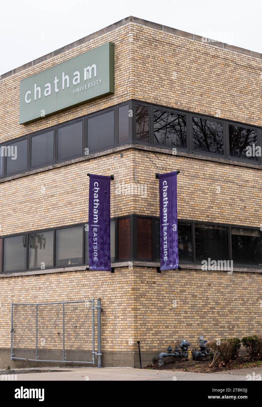 The Chatham University Eastside building on Penn Avenue in Pittsburgh ...