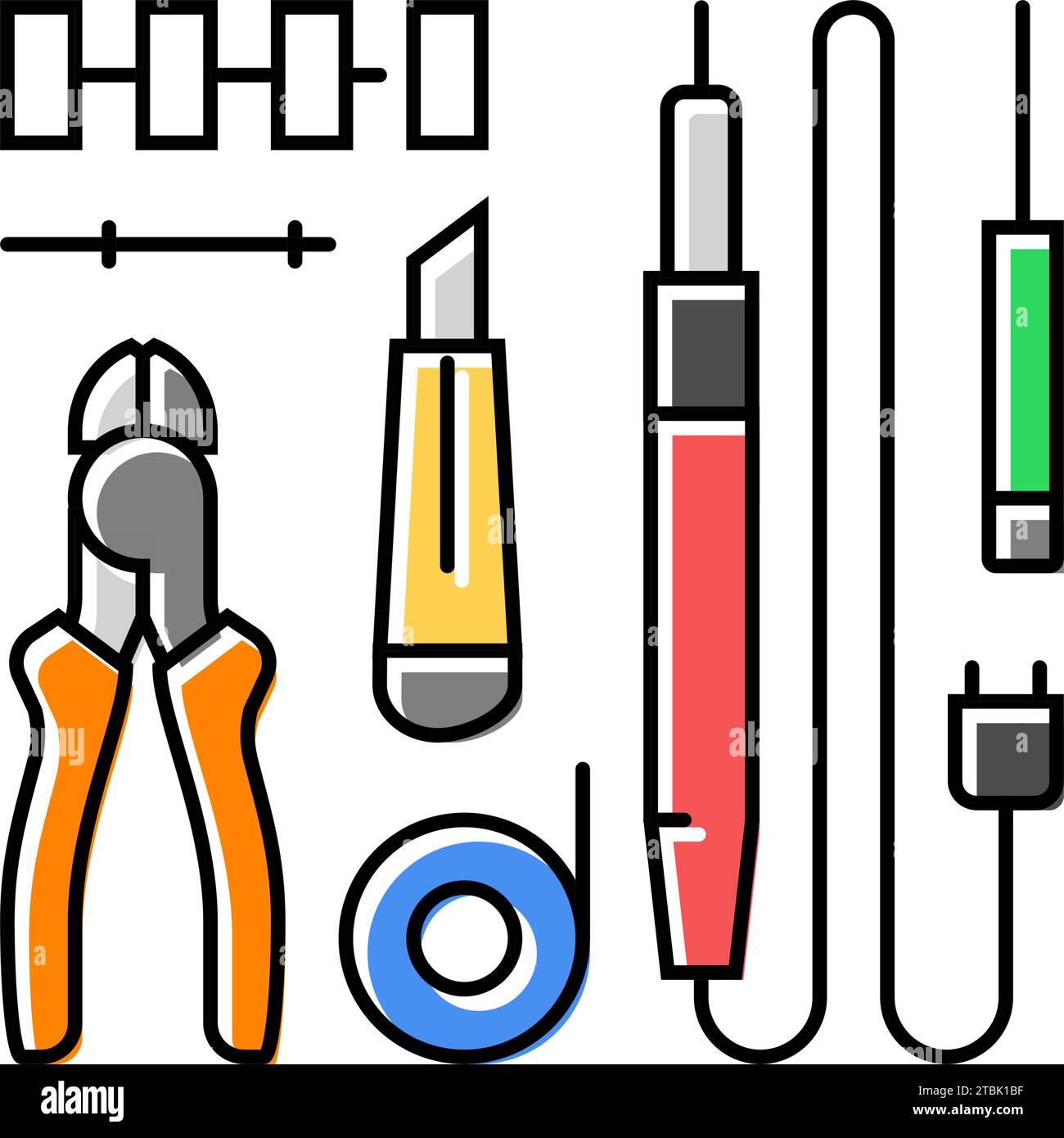 Electronic test center Stock Vector Images - Alamy