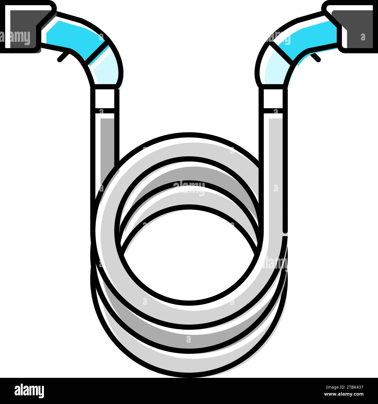 charging cable electric color icon vector illustration Stock Vector ...