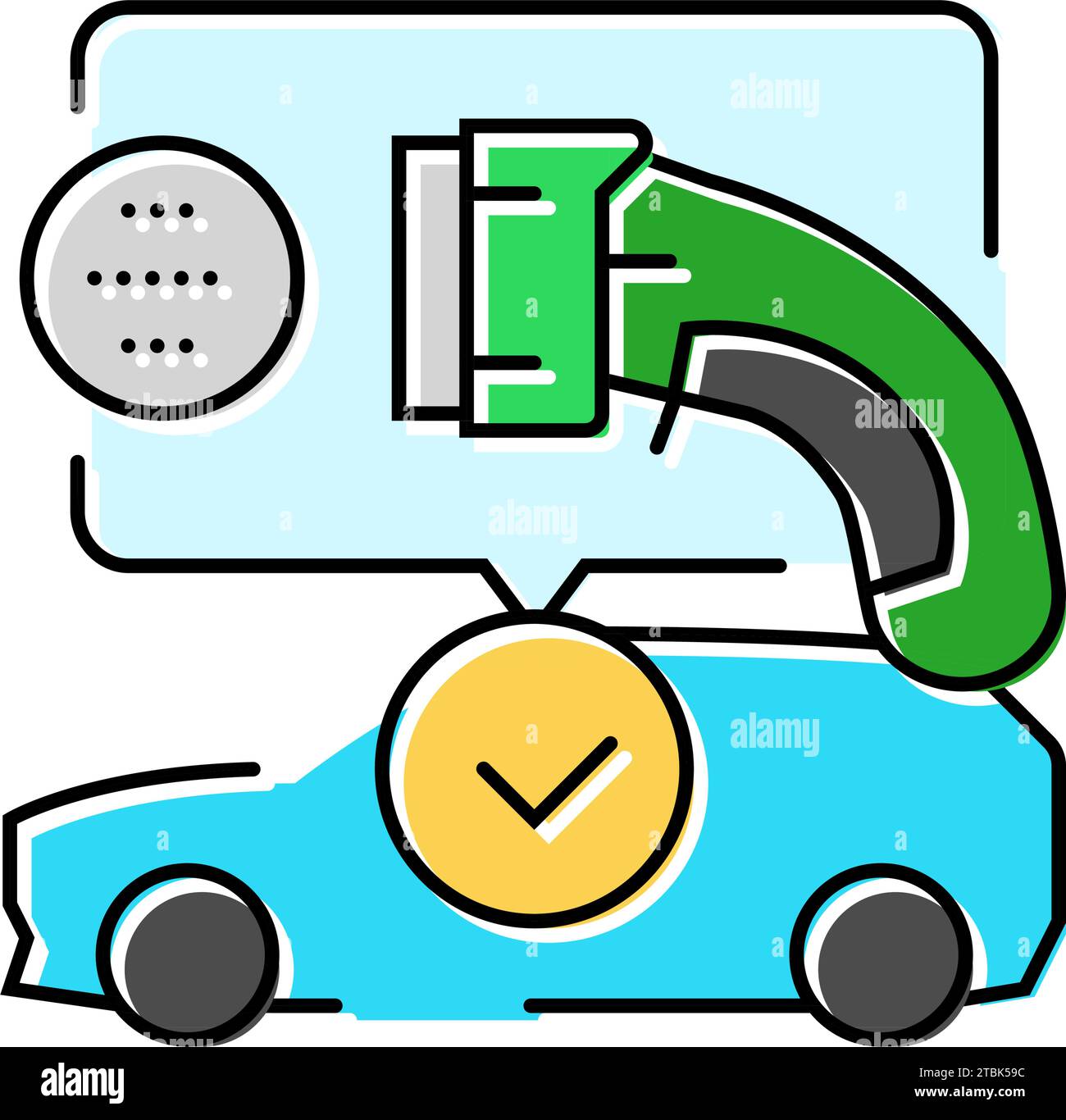 plug compatibility electric color icon vector illustration Stock Vector ...