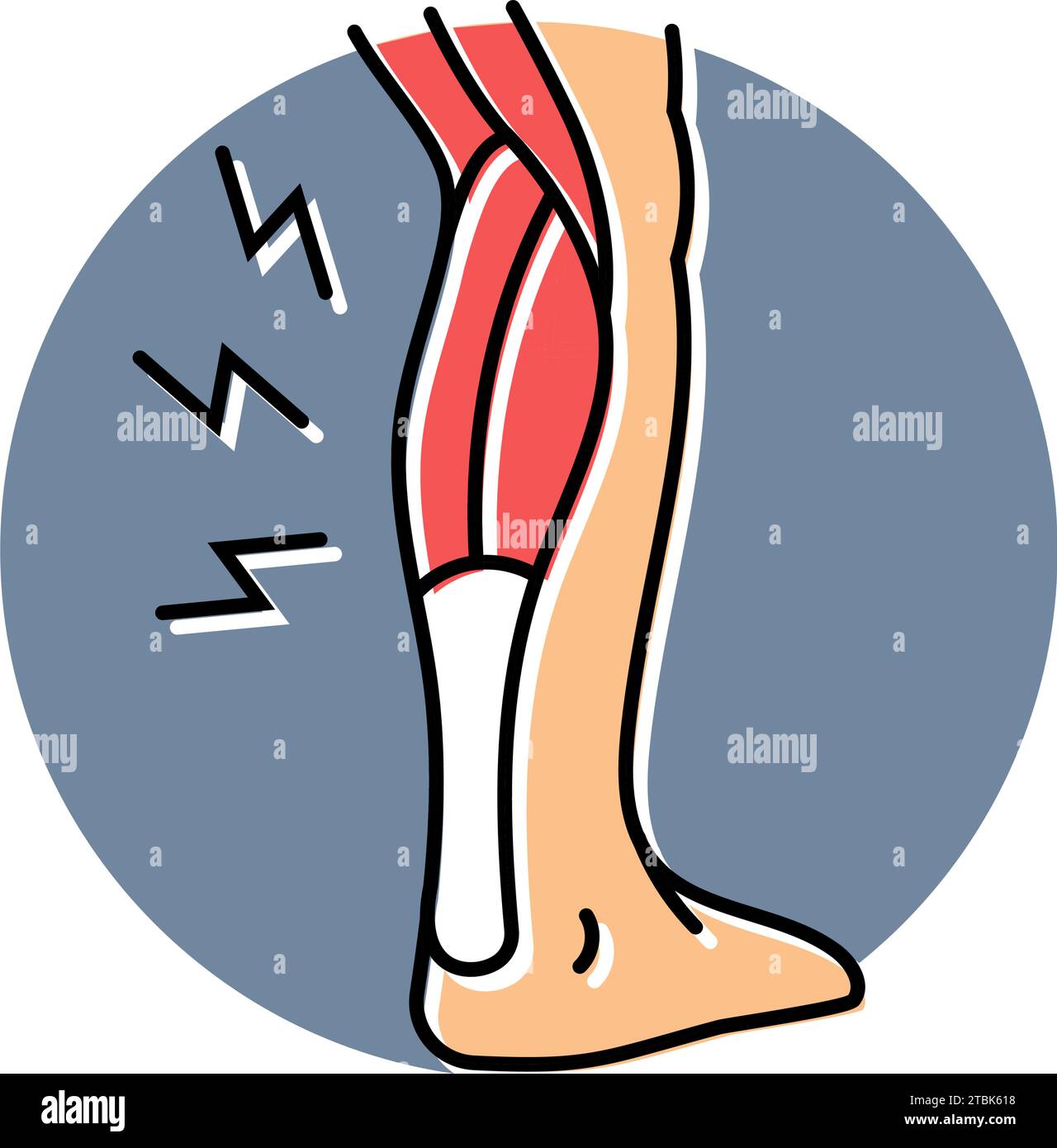 muscle-spasms-disease-symptom-color-icon-vector-illustration-stock