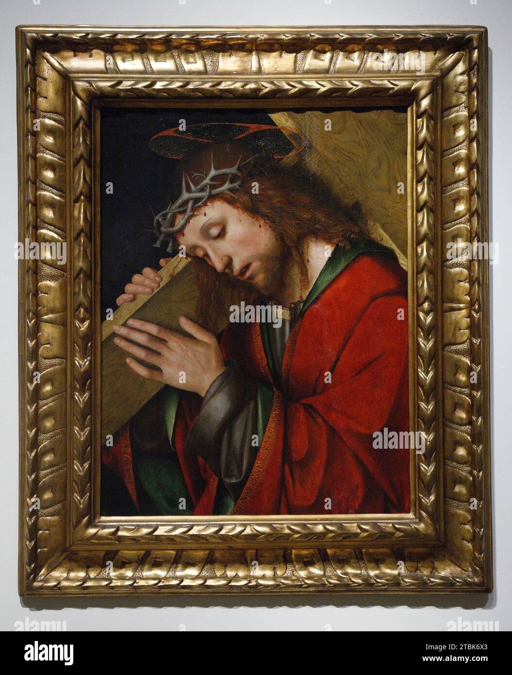 Italy Modena Galleria Estense - Christ carrying the cross by Giovanni ...