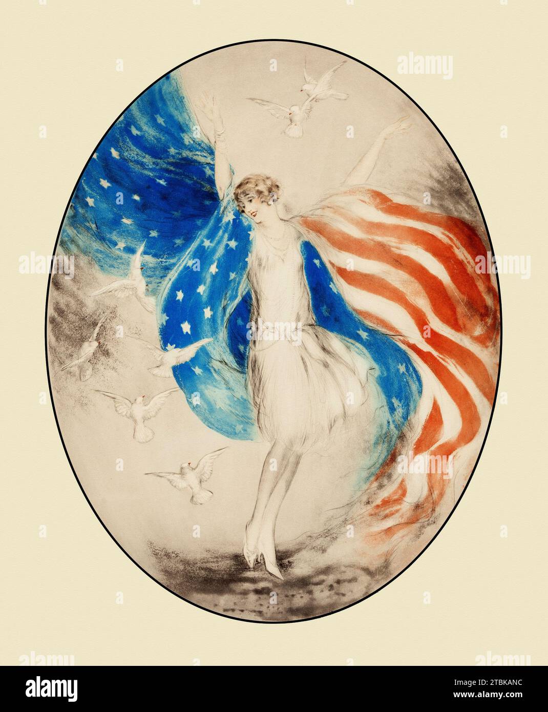 'Miss America, 1927' Stock Photo