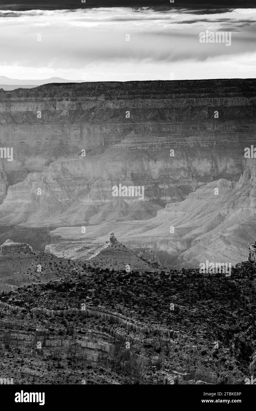 North Rim Point Sublime Photograph of the spectacular Grand Canyon, taken from remote Point ...
