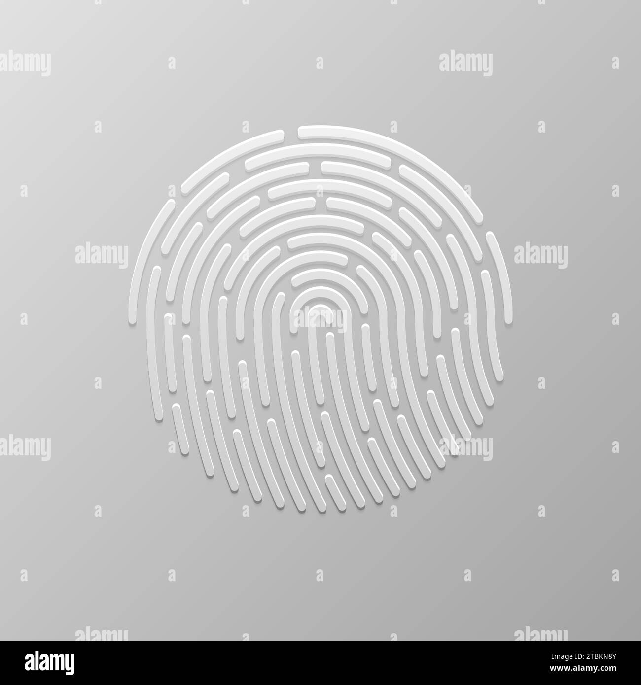 Security fingerprint authentication. Finger identity, technology