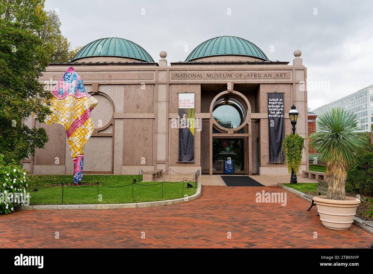 Washington D.C. USA - Sept. 7, 2022: The Smithsonian Institution National Museum of African Art. Stock Photo