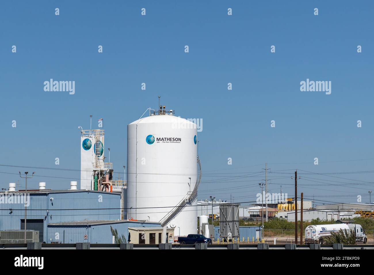 Odessa, TX Oct. 15, 2023 Matheson atmospheric gas manufacturing