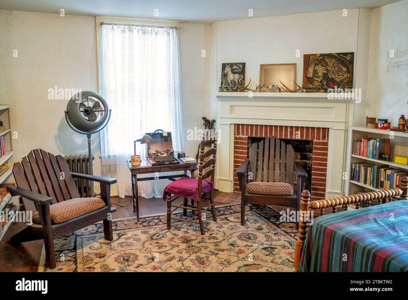 The Office in Rowan Oak, the home of William Faulkner, one of America’s