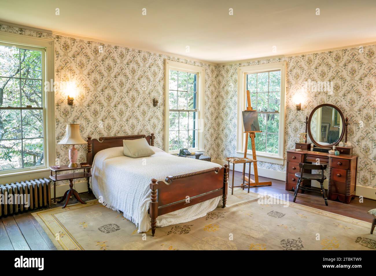 Faaulkner's wife, Estelle's room in Rowan Oak, the home of William