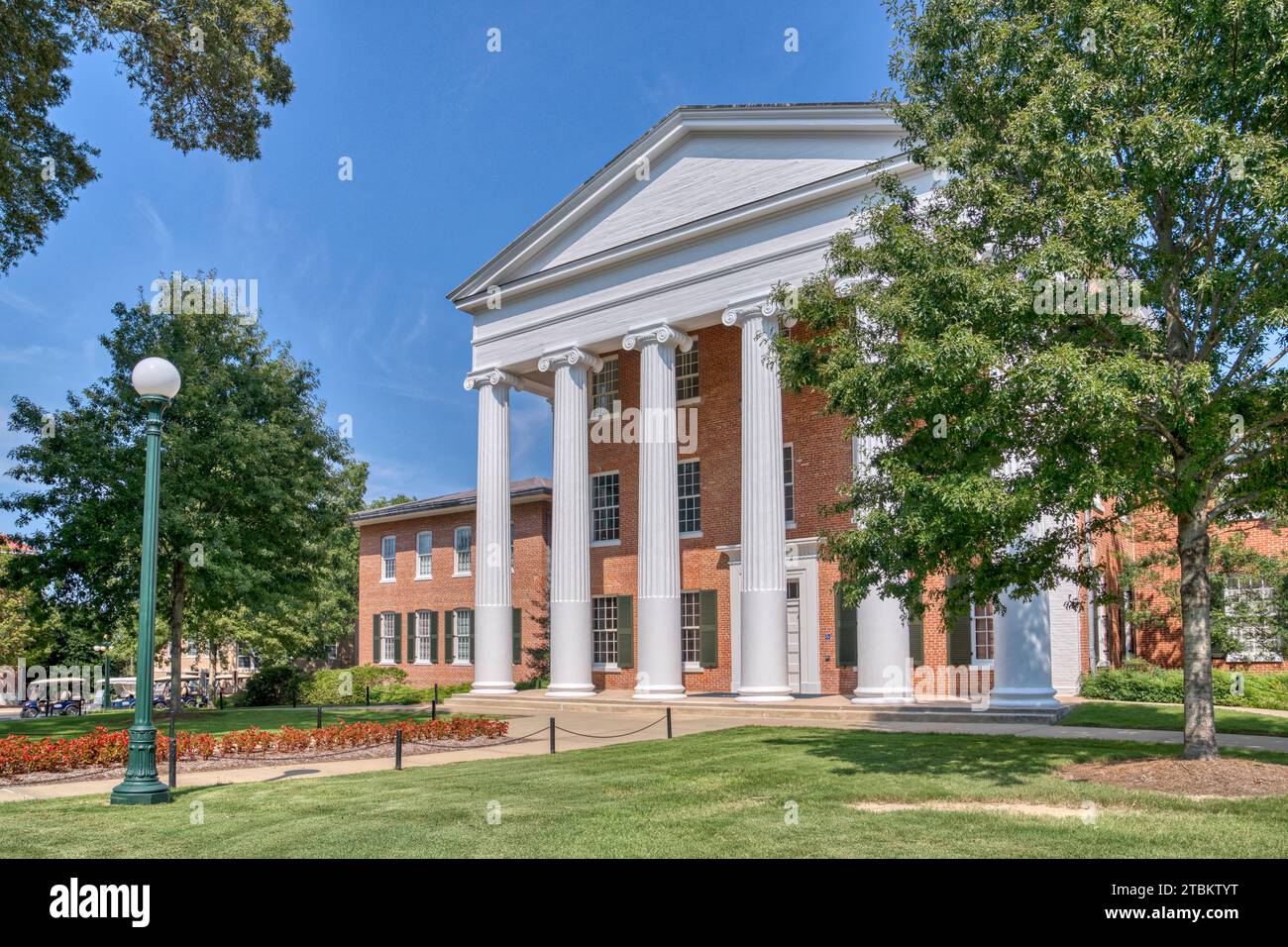 The Lyceum on the campus of the University of Mississippi, Ole Miss, in