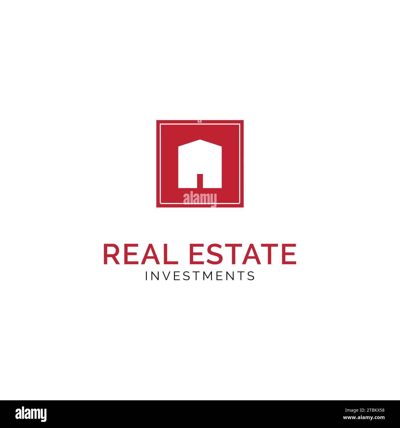 Real estate logo design inspiration Stock Vector Image & Art - Alamy