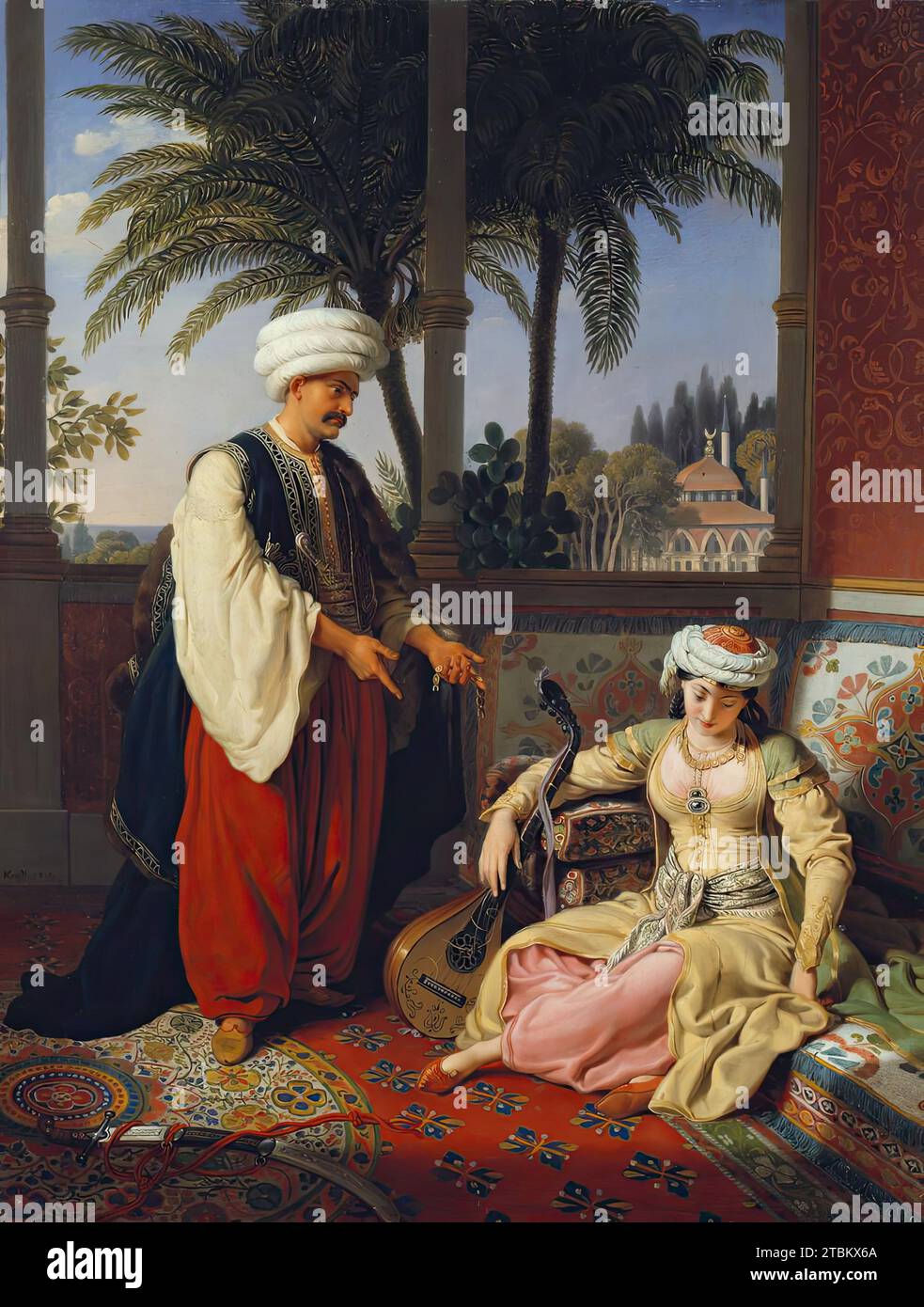 The Turkish Woman (&amp;quot;Infidelity&amp;quot;), 1825. Based on Lord Byron&amp;#39;s Turkish ...
