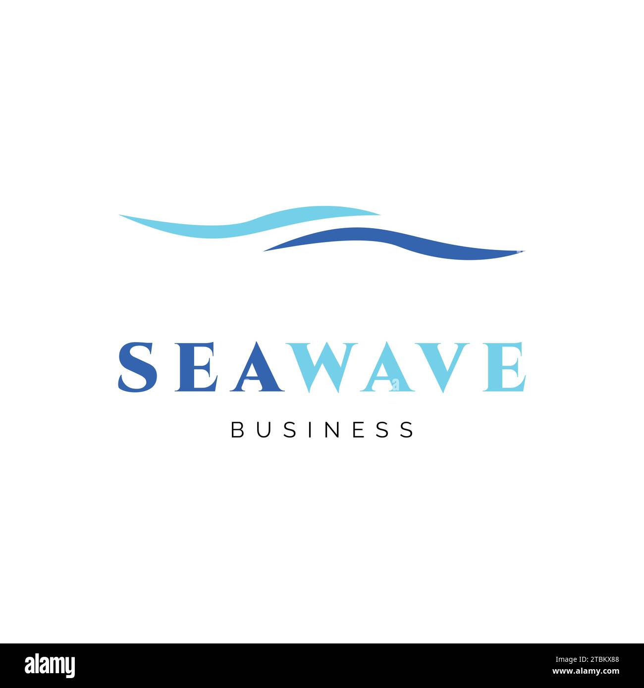 Sea Wave Icon Logo Design Template Stock Vector Image & Art - Alamy