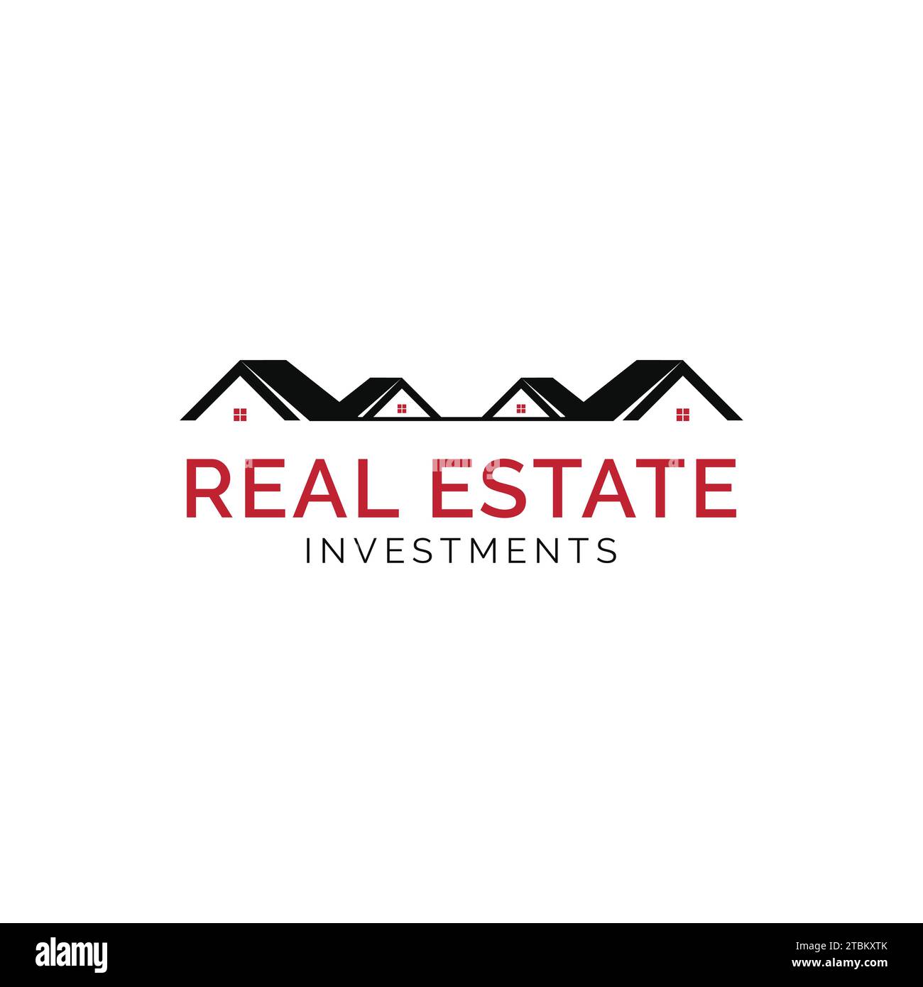Real estate logo design inspiration Stock Vector Image & Art - Alamy