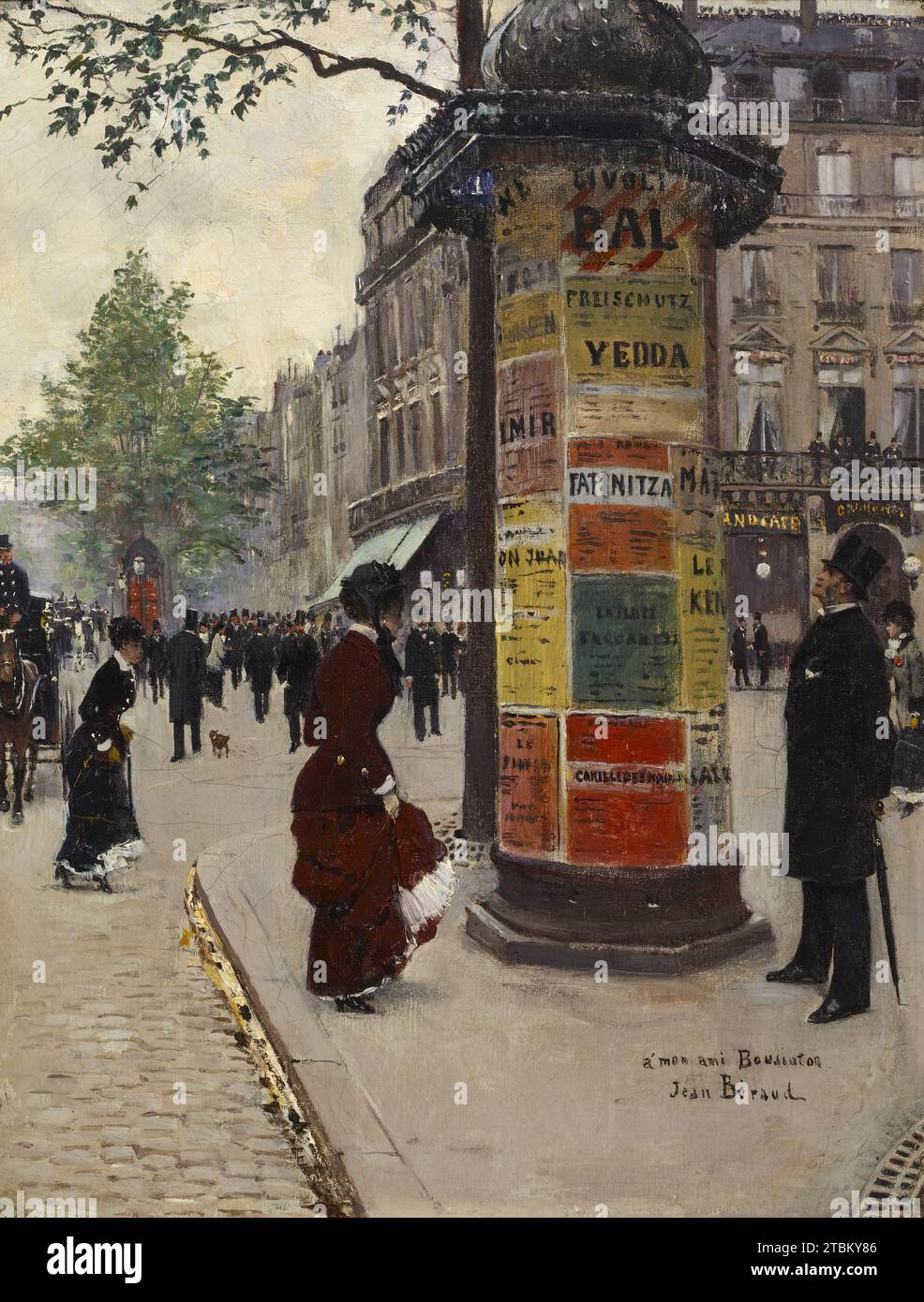 Jean beraud, boulevard hi-res stock photography and images - Alamy