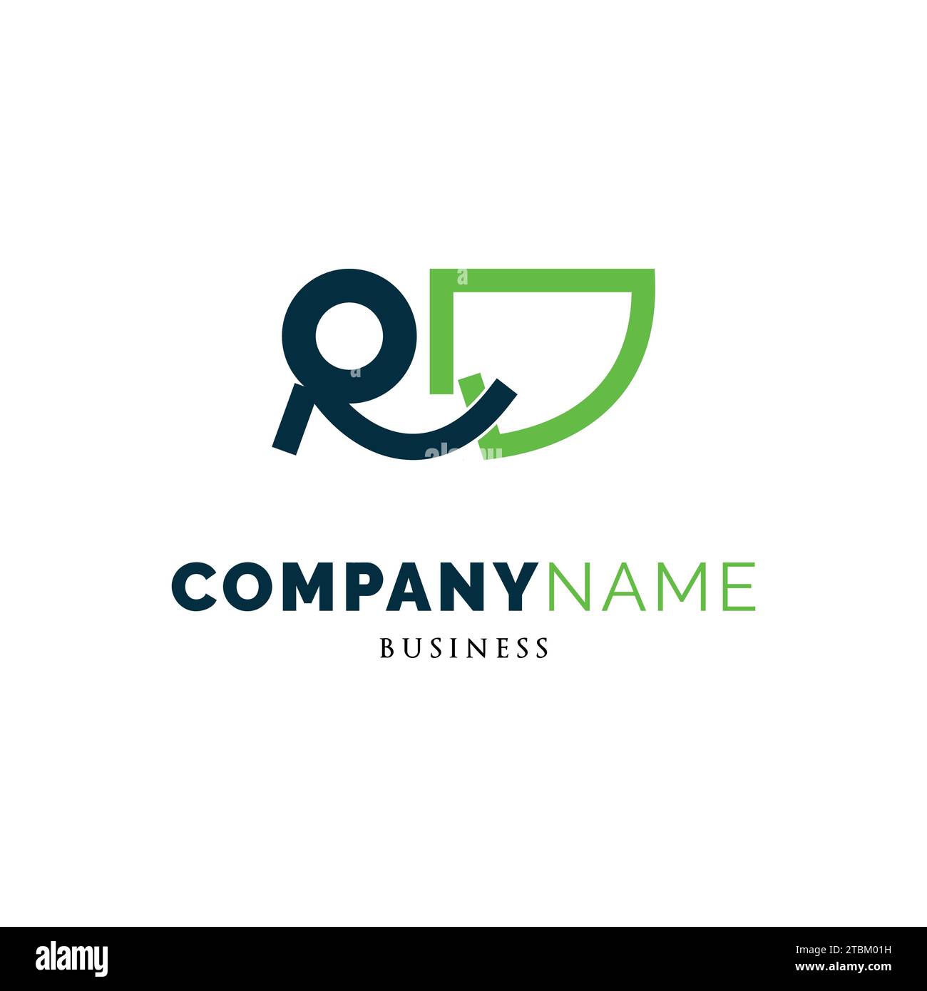 Initial Letter RD Icon Logo Design Template Stock Vector Image & Art ...