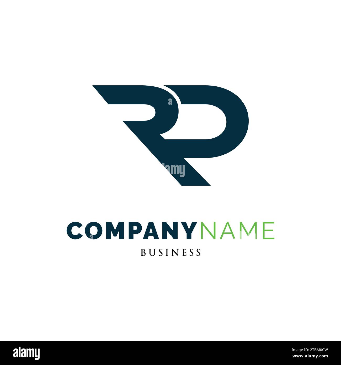 Initial Letter RD Icon Logo Design Template Stock Vector Image & Art ...