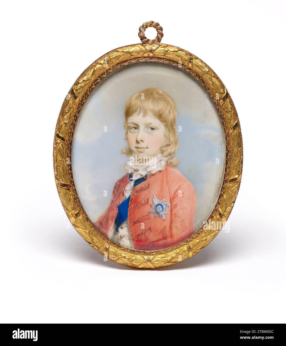 Portrait of George, Prince of Wales, c1773. George, Prince of Wales (1762-1830) was the eldest son of of George III, and in 1811 was declared Regent after his father became mad. He was later crowded George IV, and ruled until 1830. Stock Photo