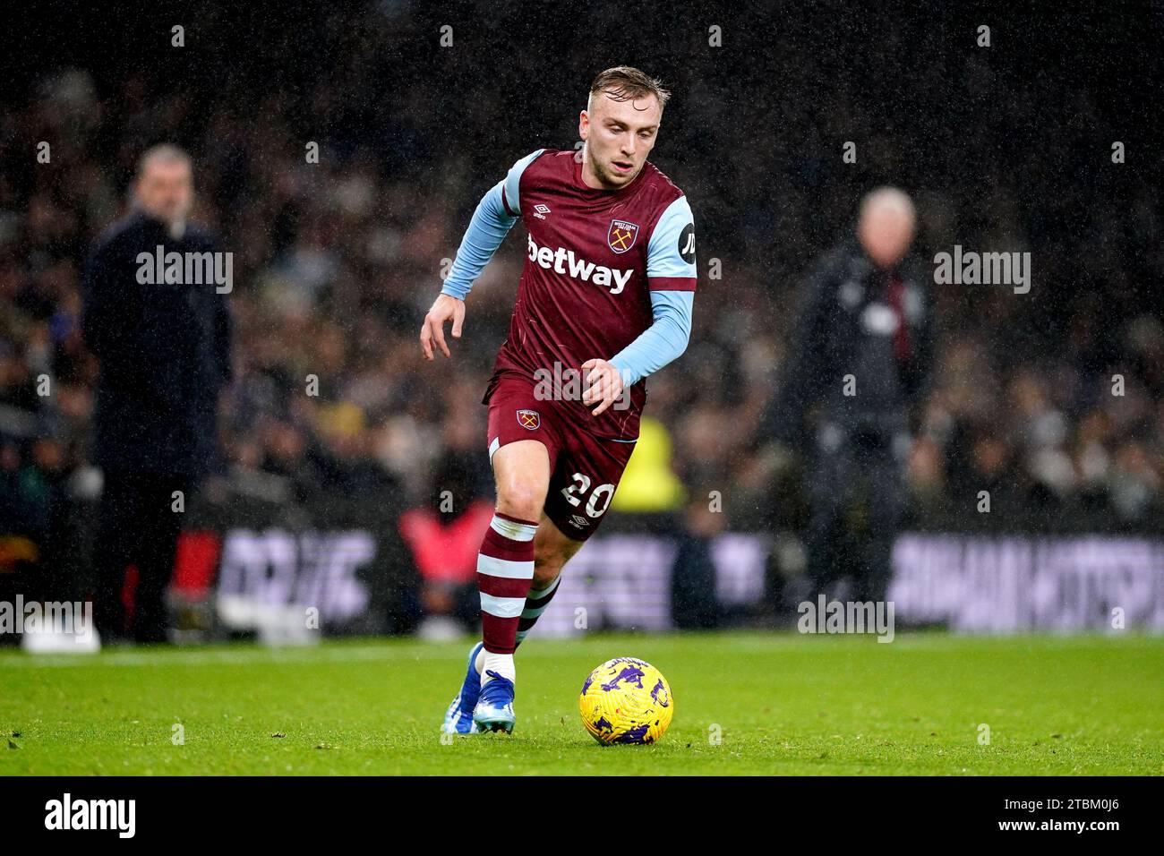 West Ham United's Jarrod Bowen during the Premier League match at the
