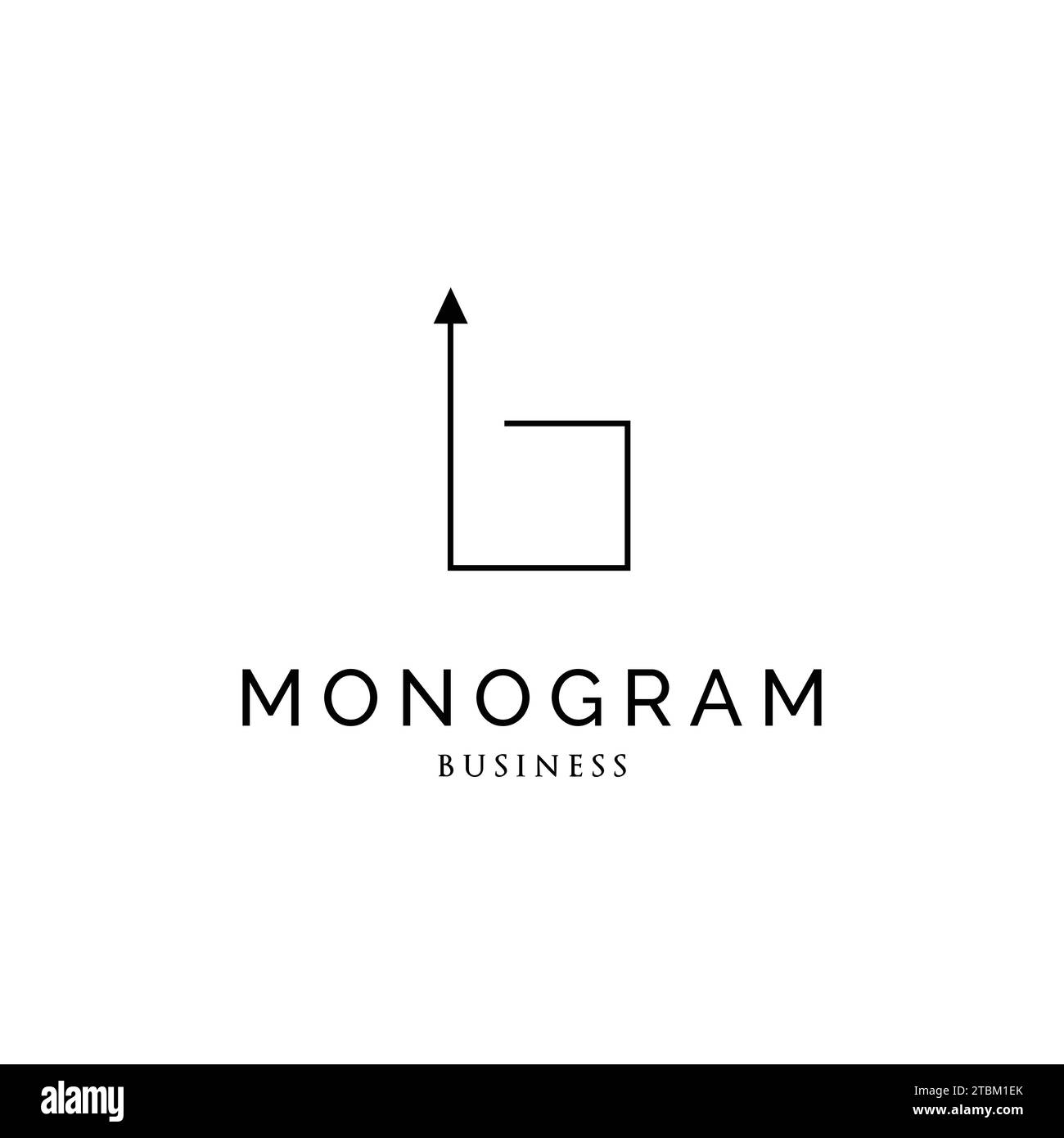 Initial letter B arrow monogram logo design inspiration Stock Vector ...
