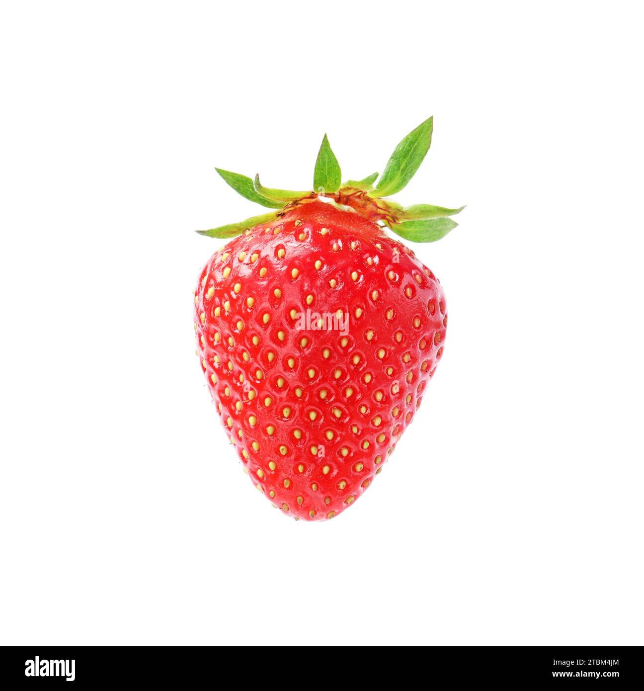 Delicious fresh ripe strawberry isolated on white Stock Photo - Alamy