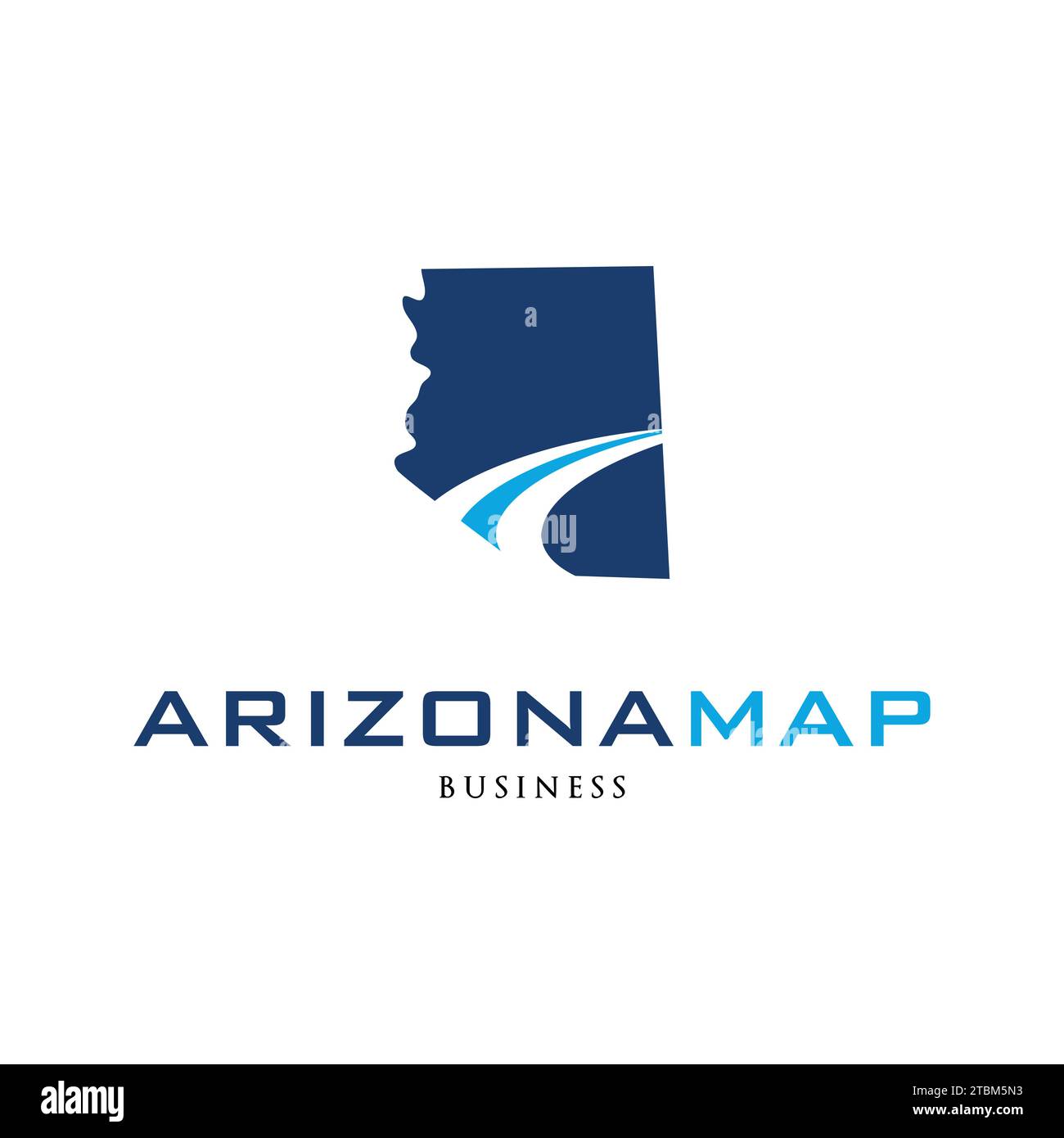 Arizona Map Icon Logo Design Template Stock Vector Image & Art Alamy