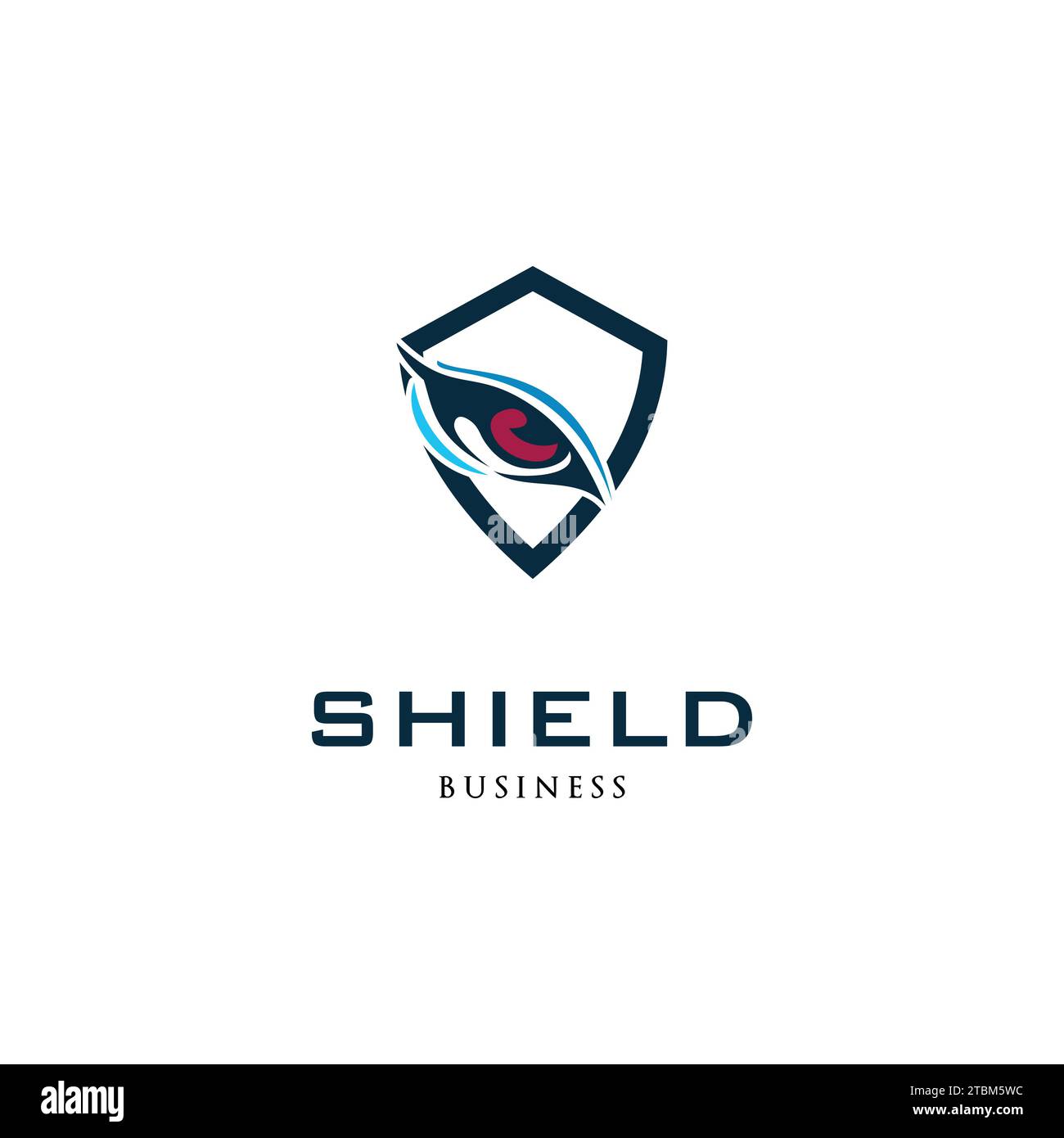 Eye Shield Icon Logo Design Template Stock Vector Image & Art Alamy