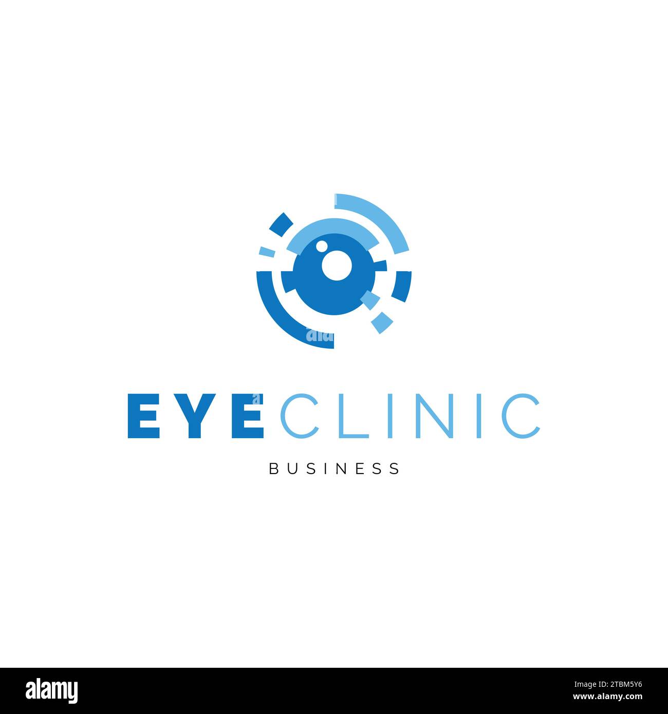 Eye Clinic Icon Logo Design Template Stock Vector Image & Art Alamy