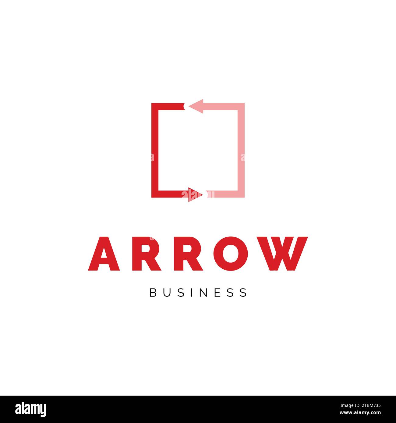 Arrow Exchange Icon Logo Design Template Stock Vector