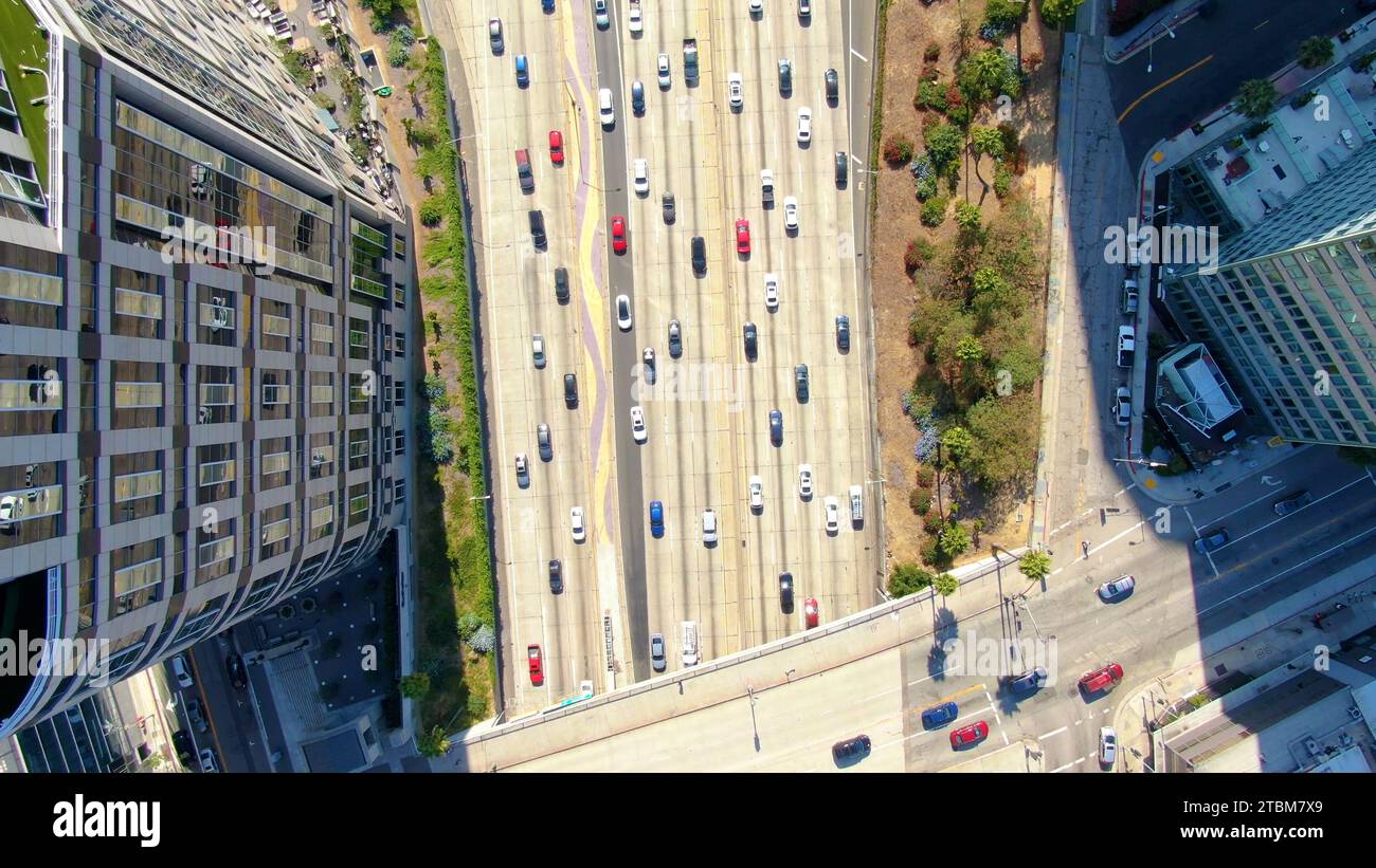 Stock drone photos of Los Angeles California Stock Photo Alamy