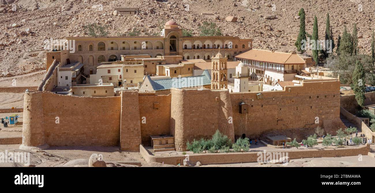 Saint Catherine's Monastery. Greek Orthodox monastery. Sinai. Egypt Stock Photo