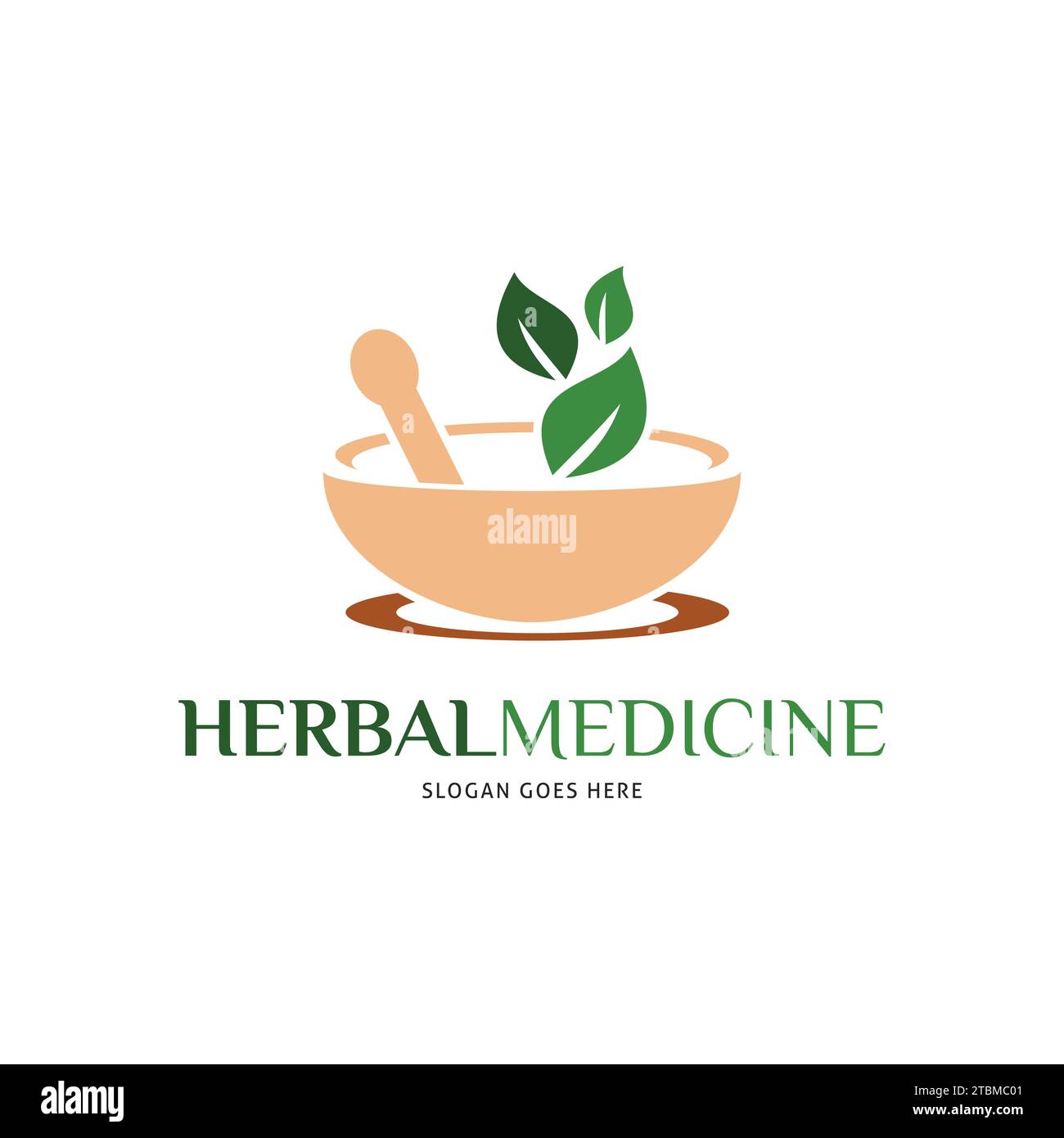 Herbal Medicine Icon Vector Logo Template Illustration Design Stock ...