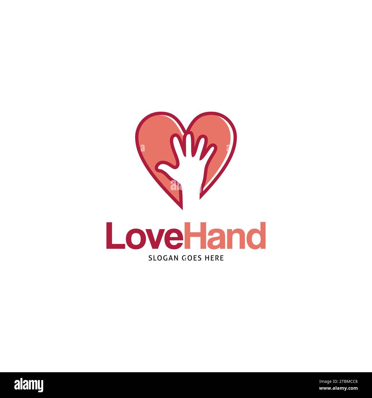 Heart Care Logo Design Template Vector Icon Illustration Stock Vector ...