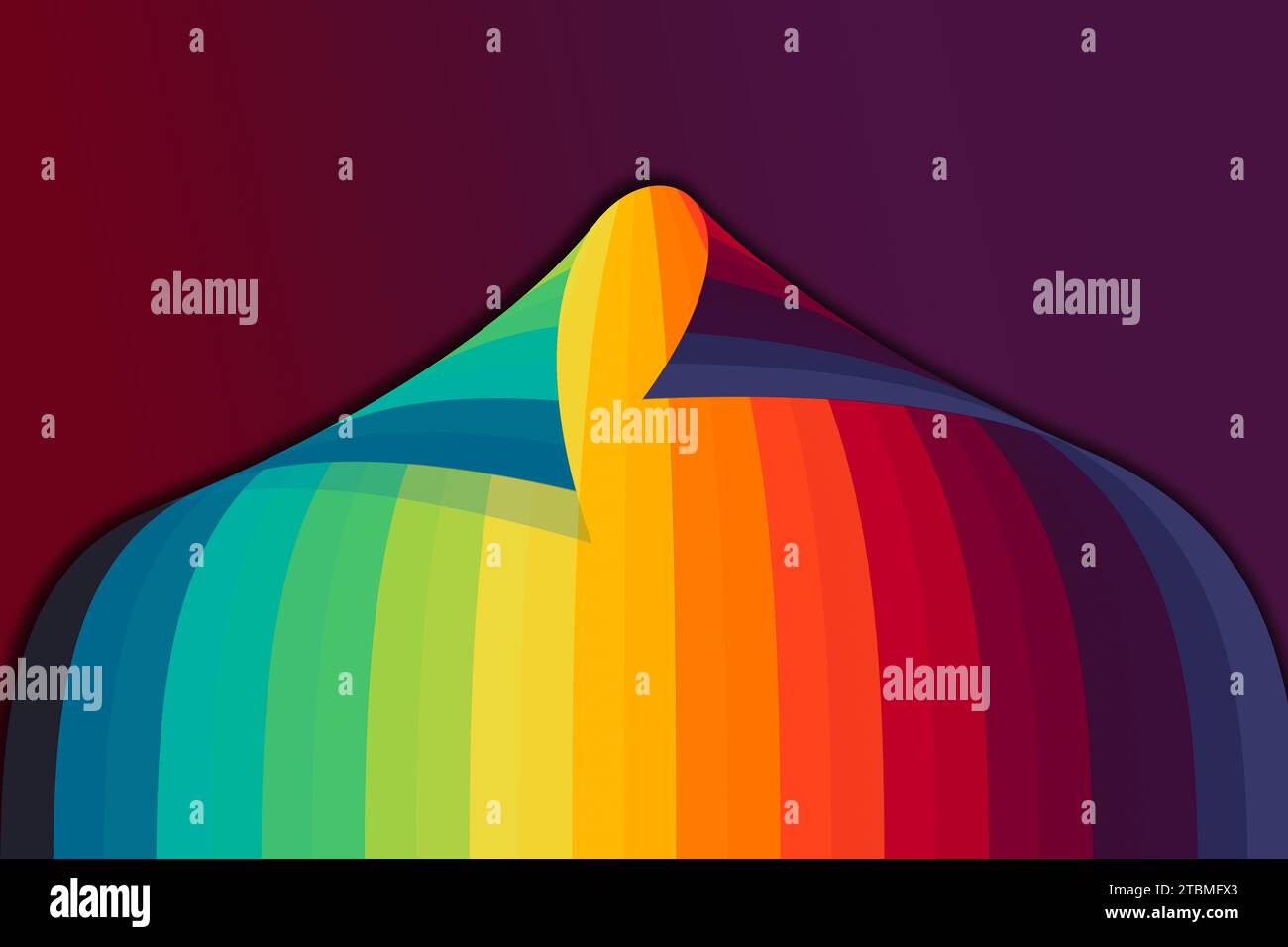 Color gradient banner hi-res stock photography and images - Alamy