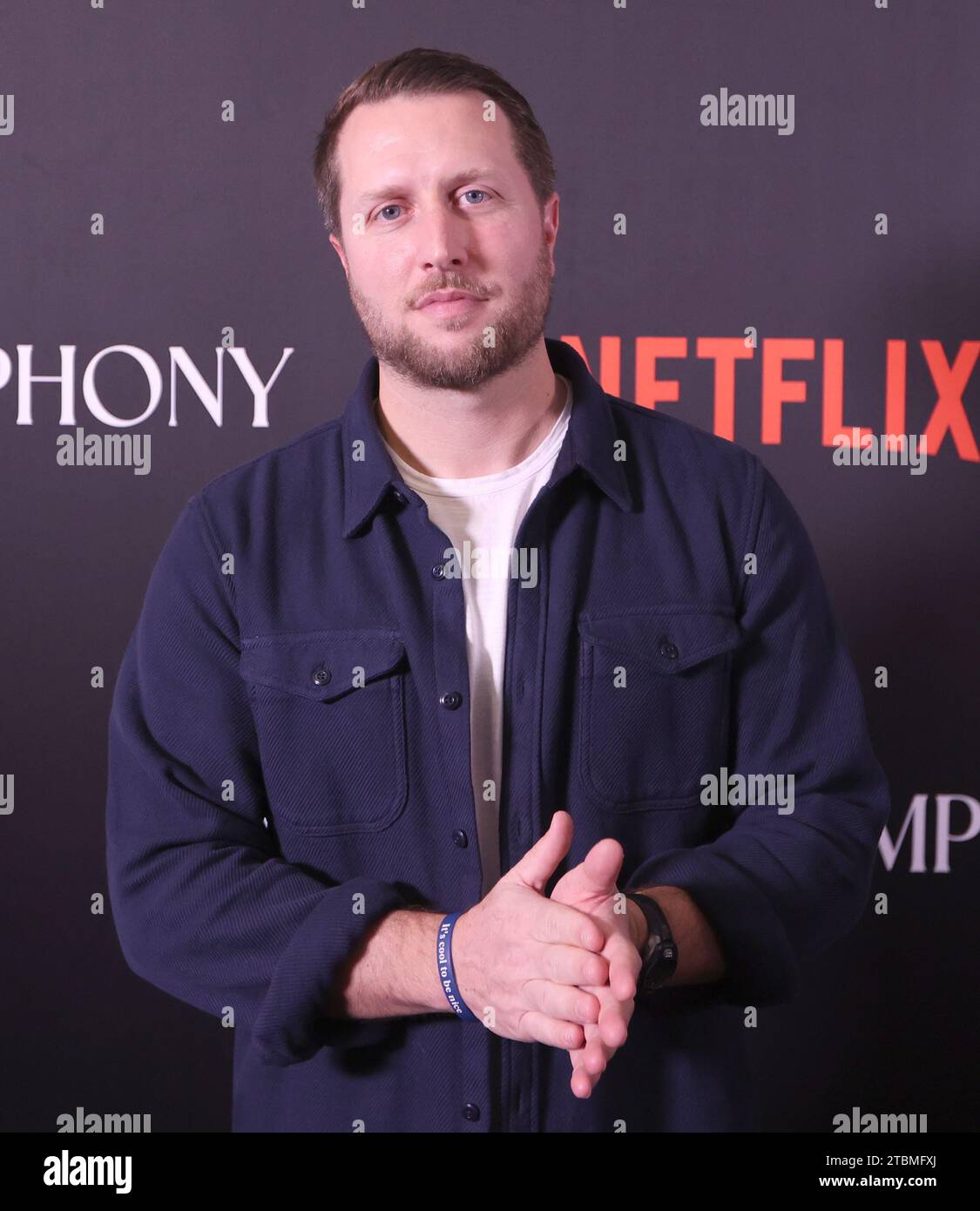 New Orleans, USA. 07th Dec, 2023. Matthew Heineman (director) participate in red carpet activities for a special screening of the Netflix documentary “American Symphony” at the Orpheum Theater in New Orleans, Louisiana on Thursday, December 7, 2023. (Photo by Peter G. Forest/Sipa USA) Credit: Sipa USA/Alamy Live News Stock Photo