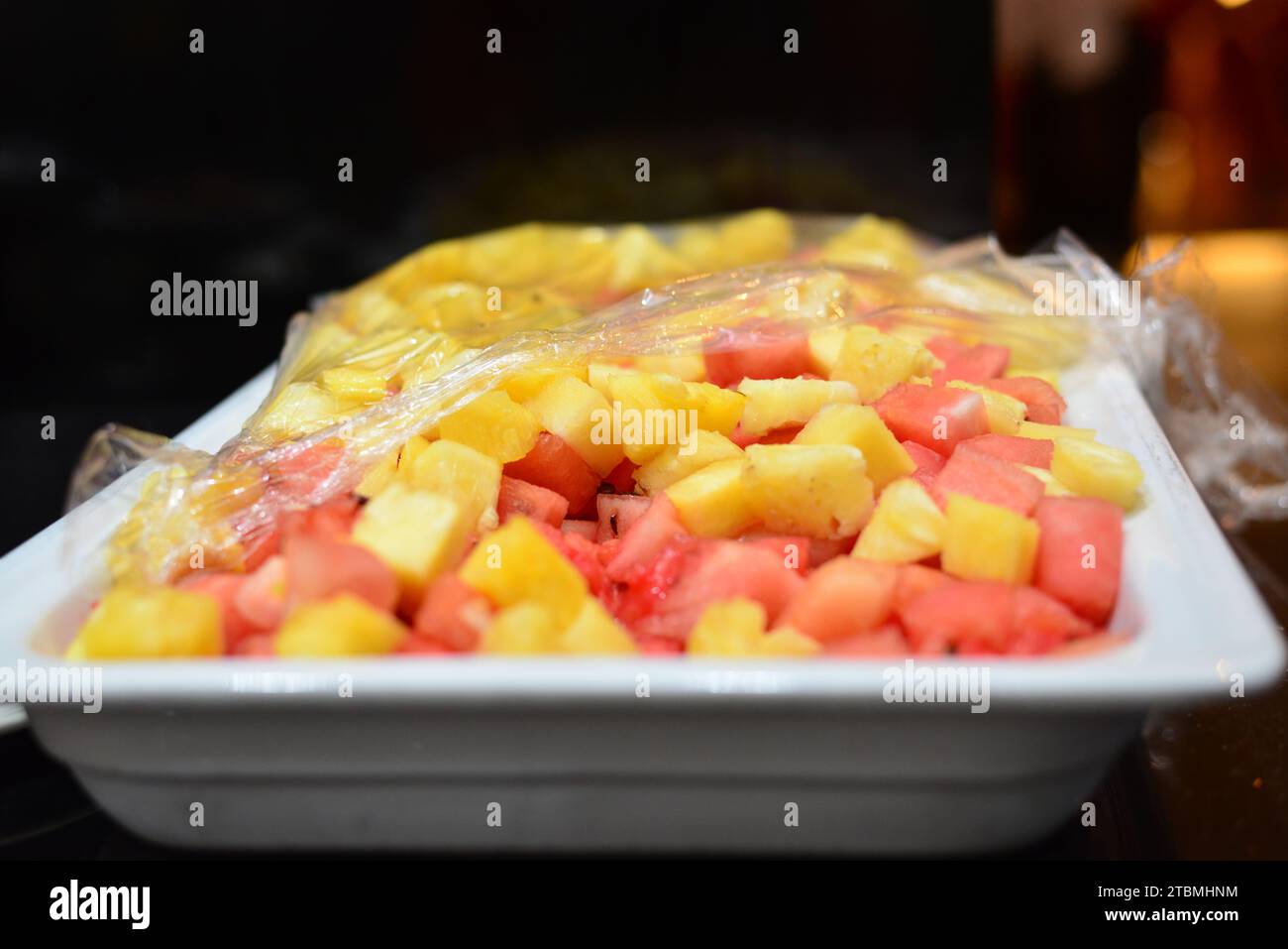 Food Menu at Nigerian Reception Stock Photo Alamy