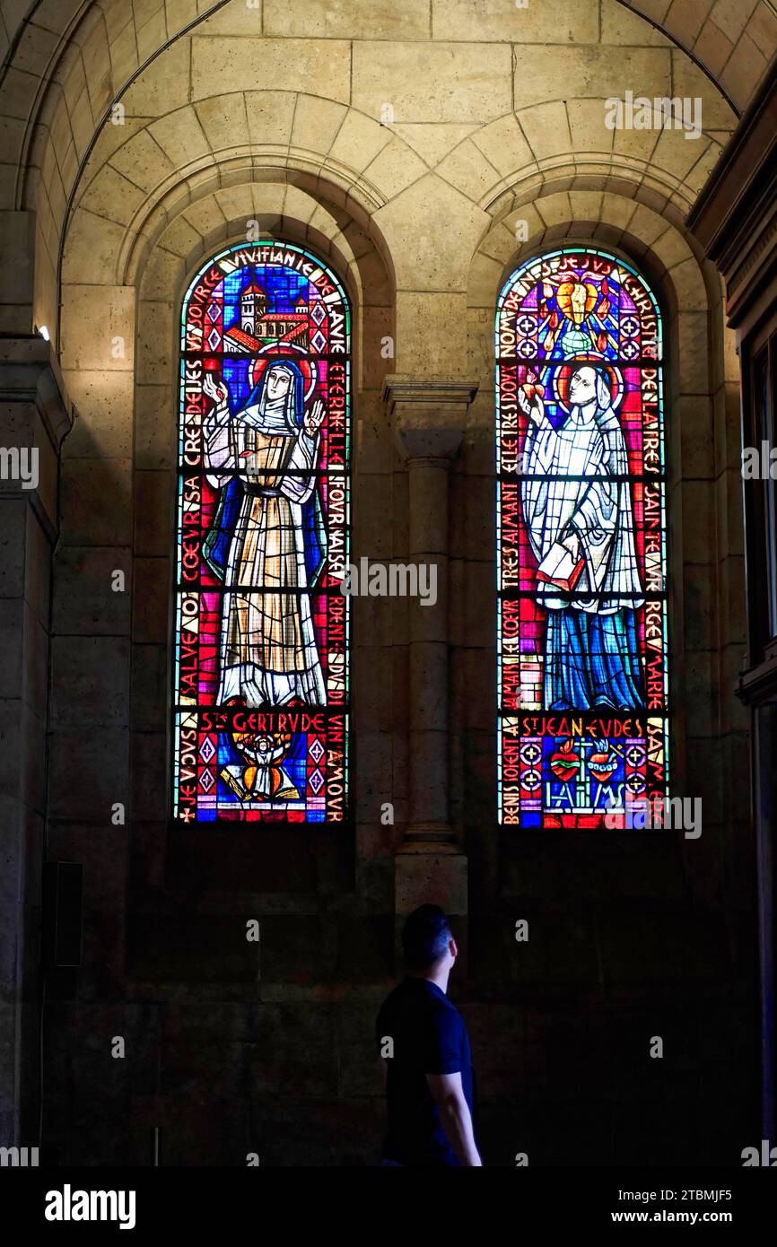 sacre-coeur-paris-stained-glass-hi-res-stock-photography-and-images-alamy