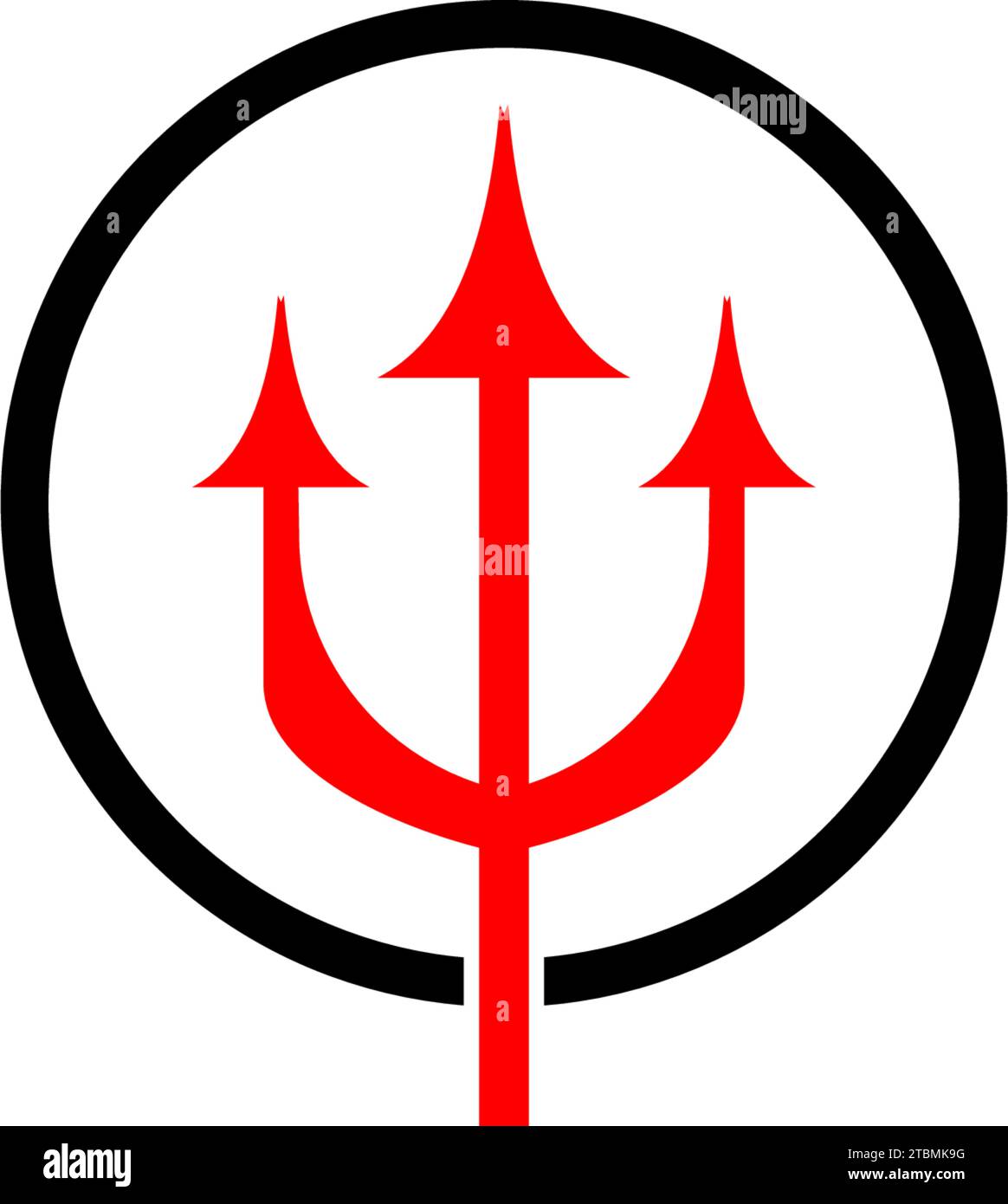 Trident Instrument Pointy app Stock Vector Images - Alamy