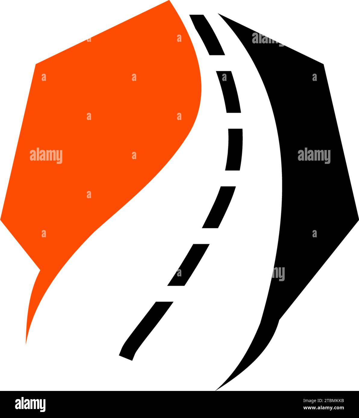 is a symbol related to road, travel, destination or location Stock ...