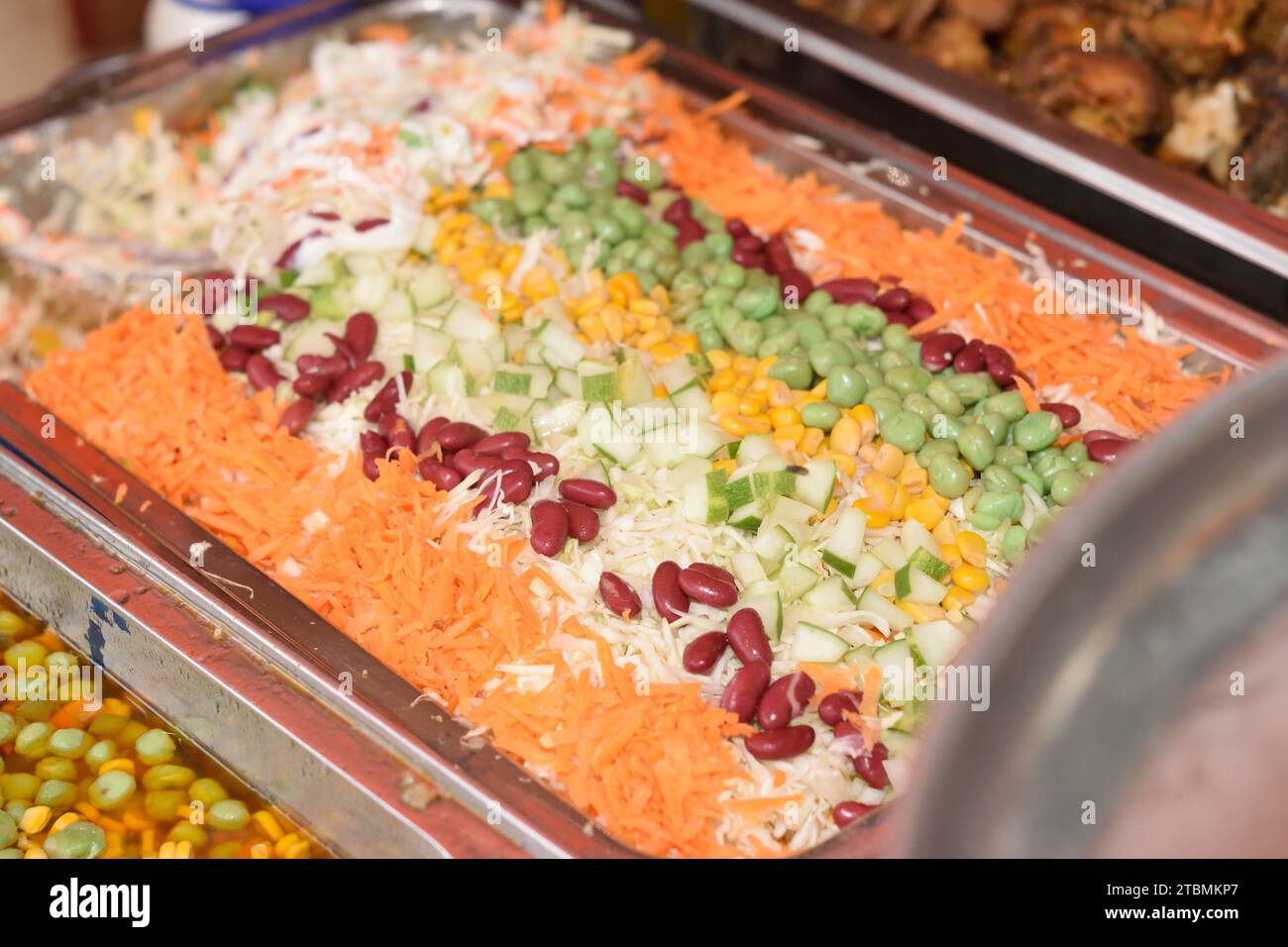 Food Menu at Nigerian Reception Stock Photo Alamy